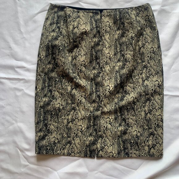 Talbots Professional Skirt Size 12 Snakeskim - Picture 1 of 6